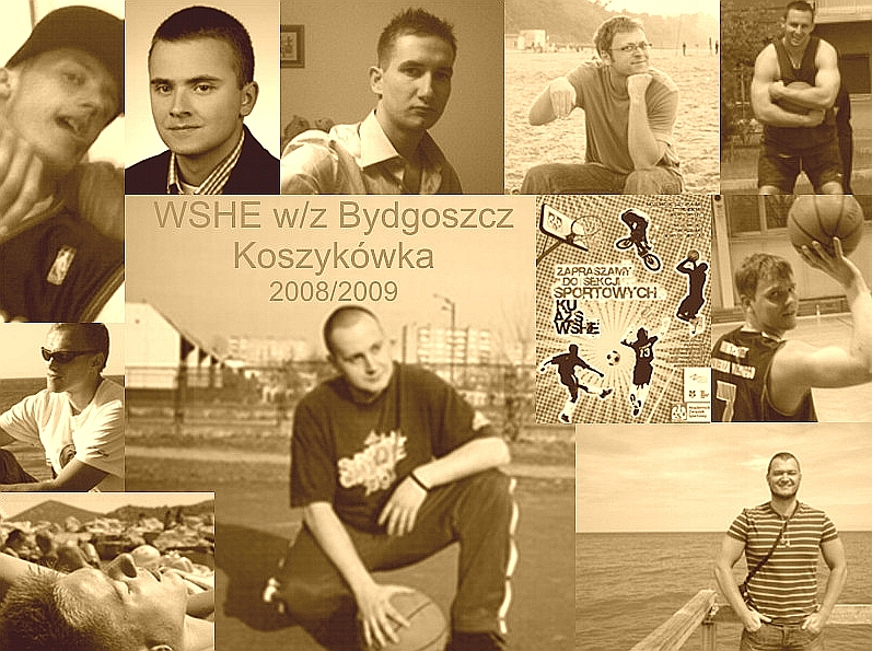 Reprezentacja WSHE w/z Bydgoszcz w Koszykówce